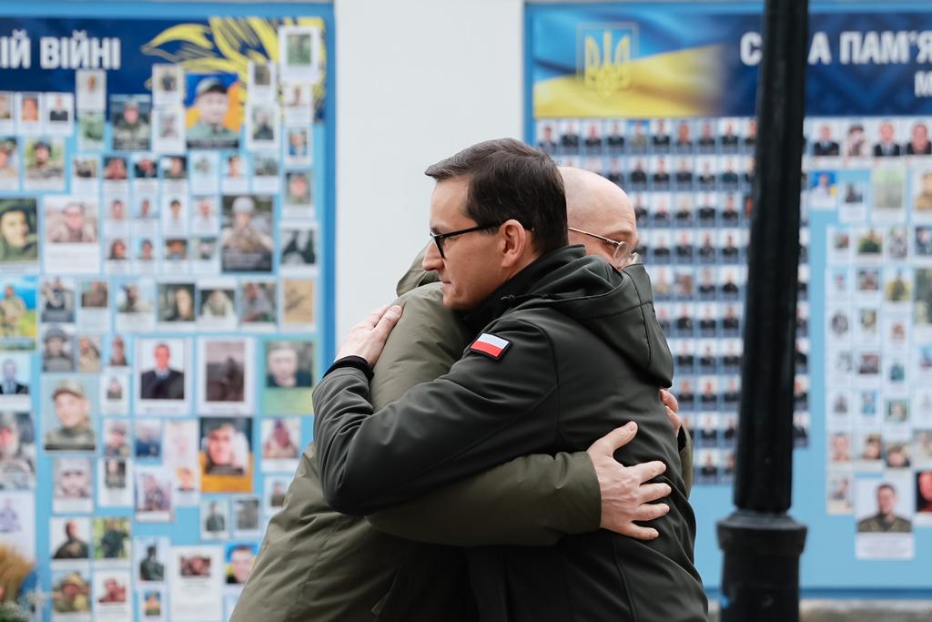 З посланням підтримки. Польський прем’єр-міністр приїхав до Києва