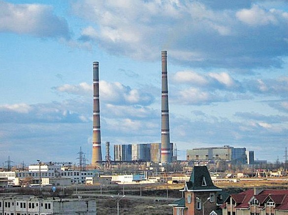 В окупованому Енергодарі через брак вугілля зупинили ТЕС