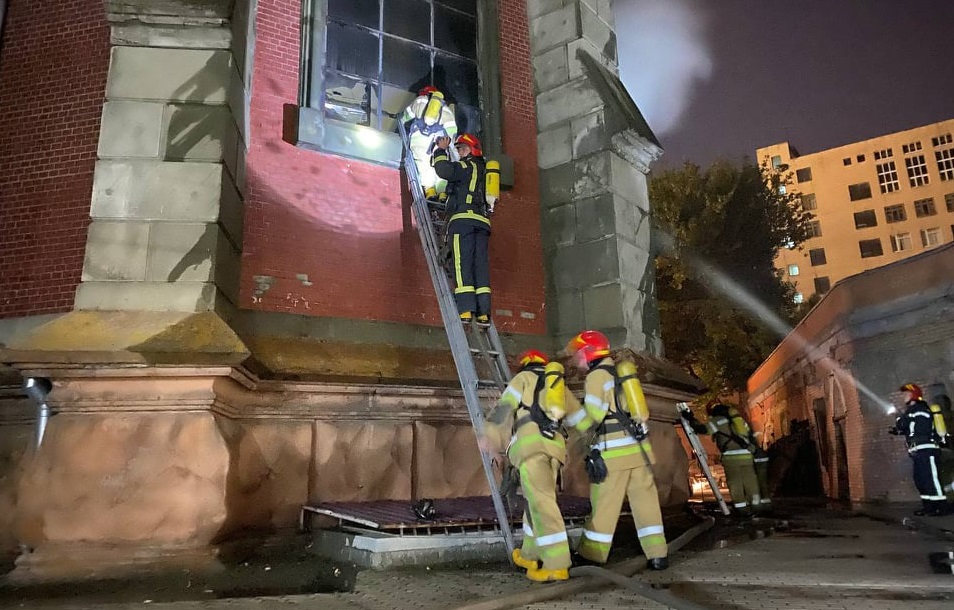 У Києві пожежа пошкодила орган у костелі Святого Миколая