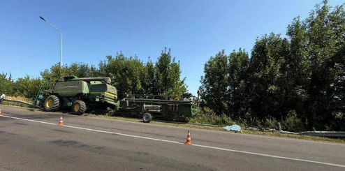 Стали відомі деталі смертельної аварії з комбайном на Волині