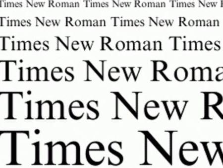 Шрифти Times New Roman та Arial заблокували для російських користувачів