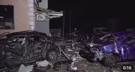 Чортків після обстрілу: голова ОВА показав відео зруйнованих будинків