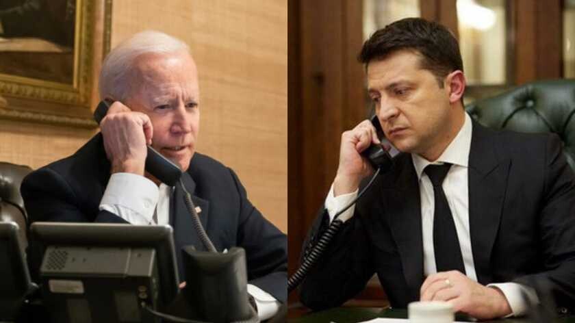 Безпека та санкції проти РФ. Зеленський провів телефонну розмову з Байденом