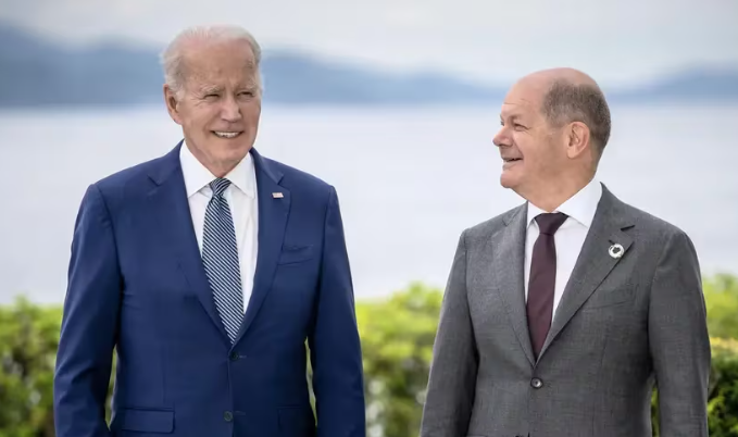 Шольц поїхав до Байдена просити про більшу підтримку України