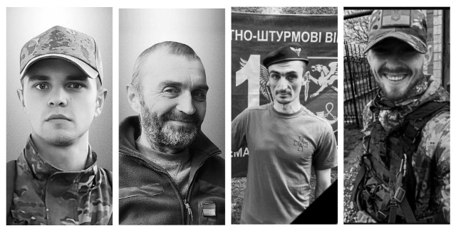 Воїни 71-ї та 67-ї бригад, і стрілець-снайпер. Сьогодні Львівщина прощається із чотирма захисниками