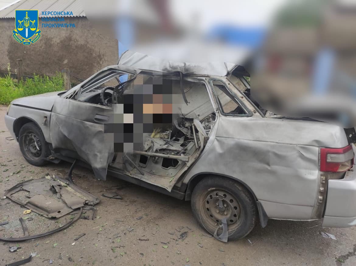 На Херсонщині окупанти атакували дроном автівку. Загинув чоловік