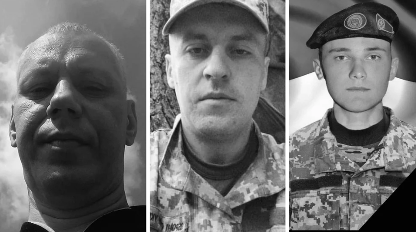 Загинули на Сумщині та Донеччині: Львівщина прощається з трьома Героями