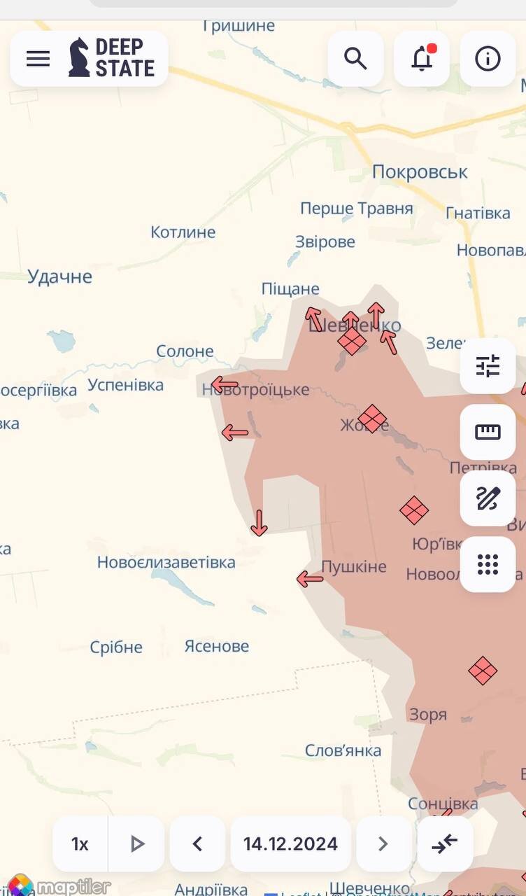 Російські війська захопили п’ять населених пунктів на Донеччині — DeepState (КАРТИ)