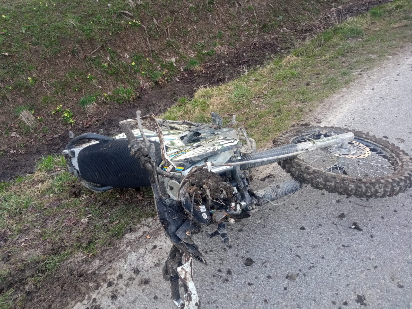 На Львівщині розбився 19-річний мотоцикліст