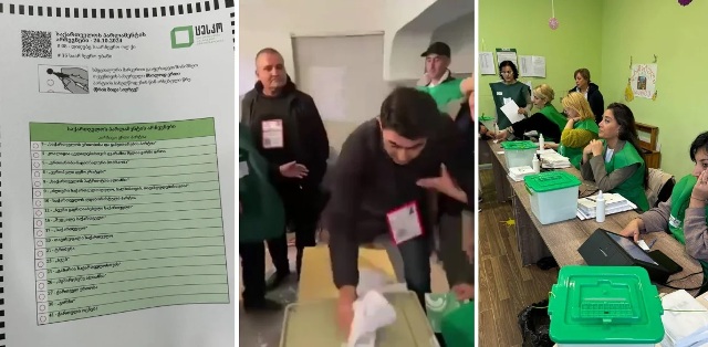 Бійки та вкиди бюлетенів: як проходять вибори у Грузії