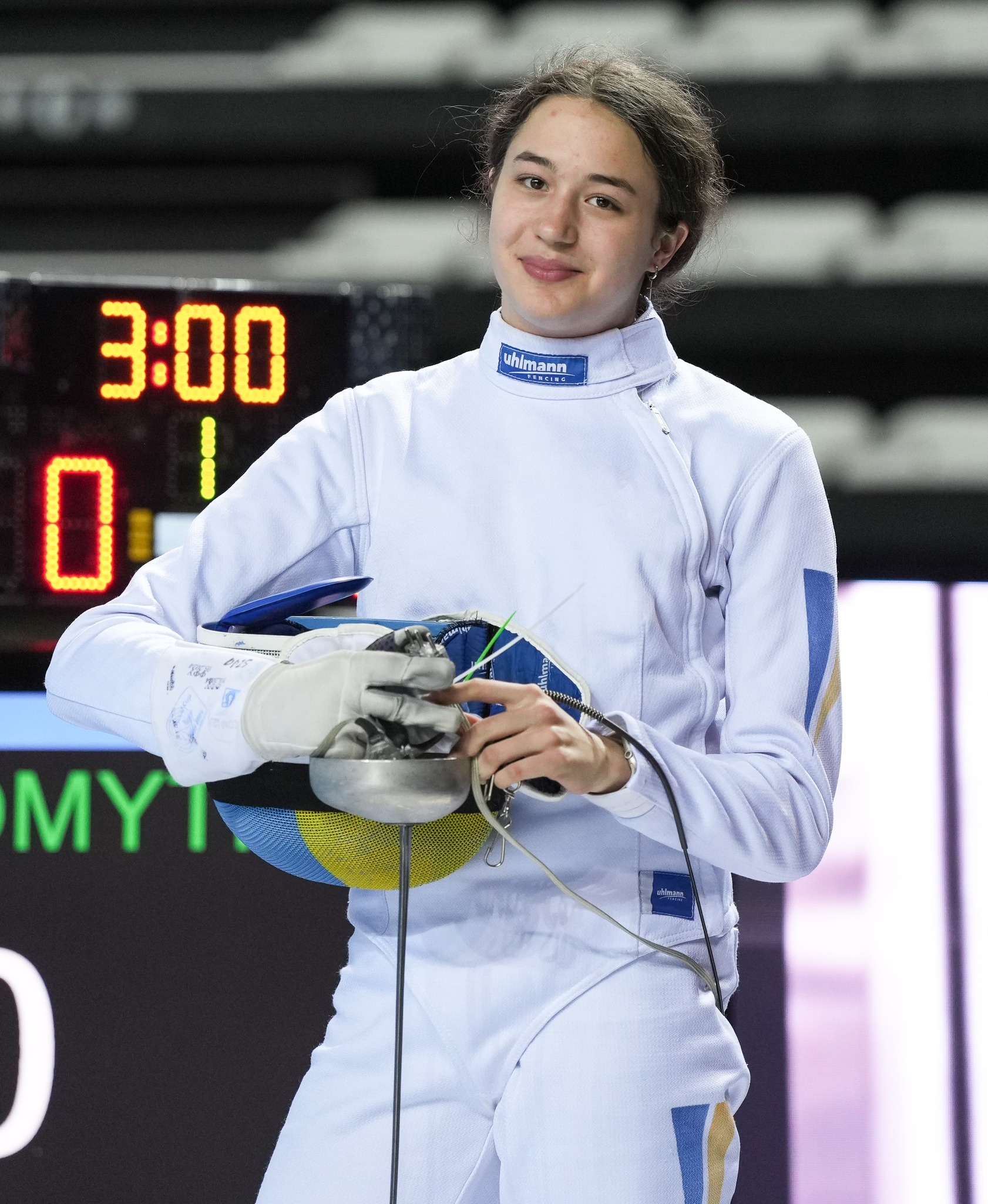 15-річна шпажистка зі Львова здобула золото на чемпіонаті Європи