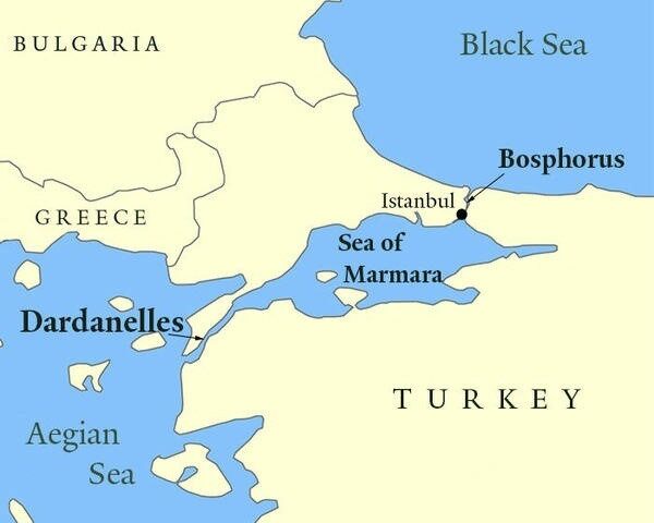 Україна просить Туреччину закрити для Росії протоки Дарданелли
