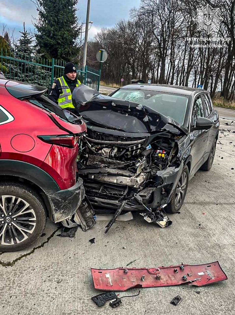 За минулу добу на Львівщині сталося чотири ДТП з потерпілими: деталі