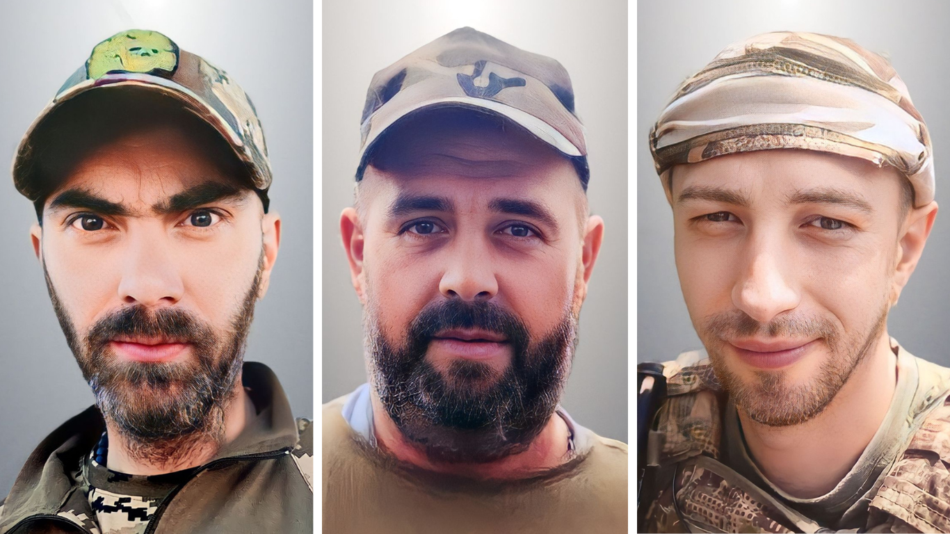 Нацгвардієць, воїни 125-ї і 115-ї бригад. Львів прощається з трьома Героями