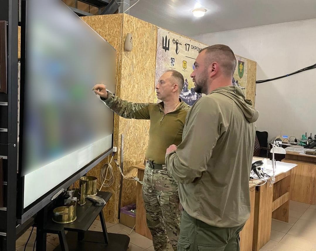 «Розіб’ємо ворога»: Сирський працює на першій лінії фронту на Харківщині