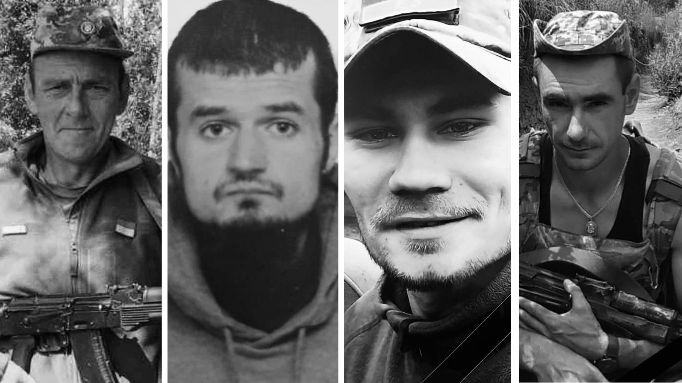 Загинули на Донеччині, Луганщині: Львівщина прощається із чотирма воїнами