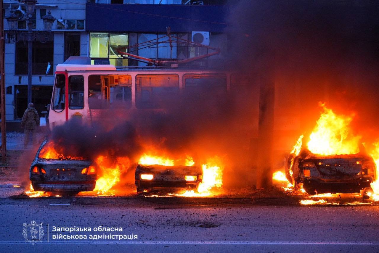 Вже 13 загиблих у Запоріжжі: з'явилося нове відео з місця вибуху