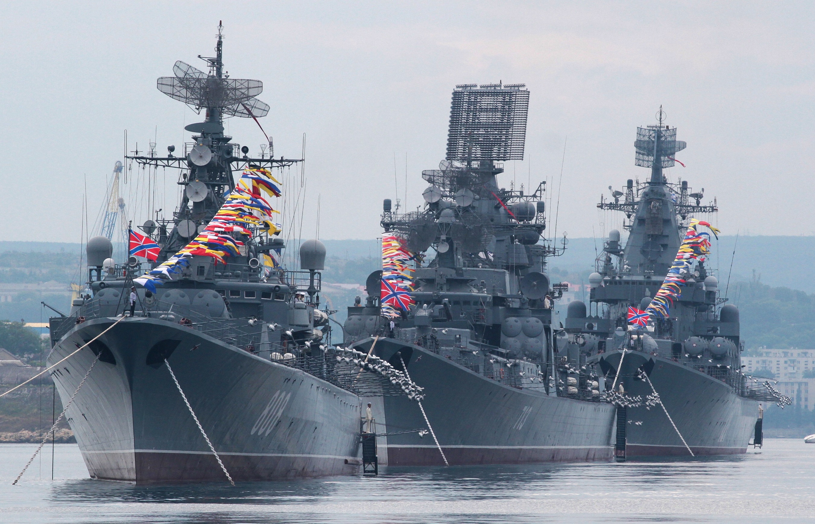 На Одесу суне чотири великі десантні кораблі ЧФ РФ. Зведення Генштабу ЗСУ