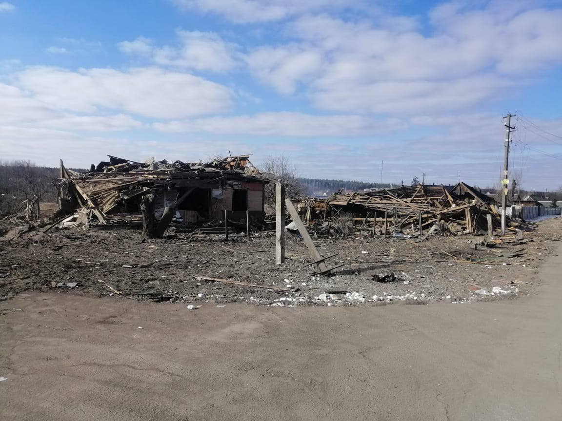 Окупанти скинули на Київщині заборонену вакуумну бомбу