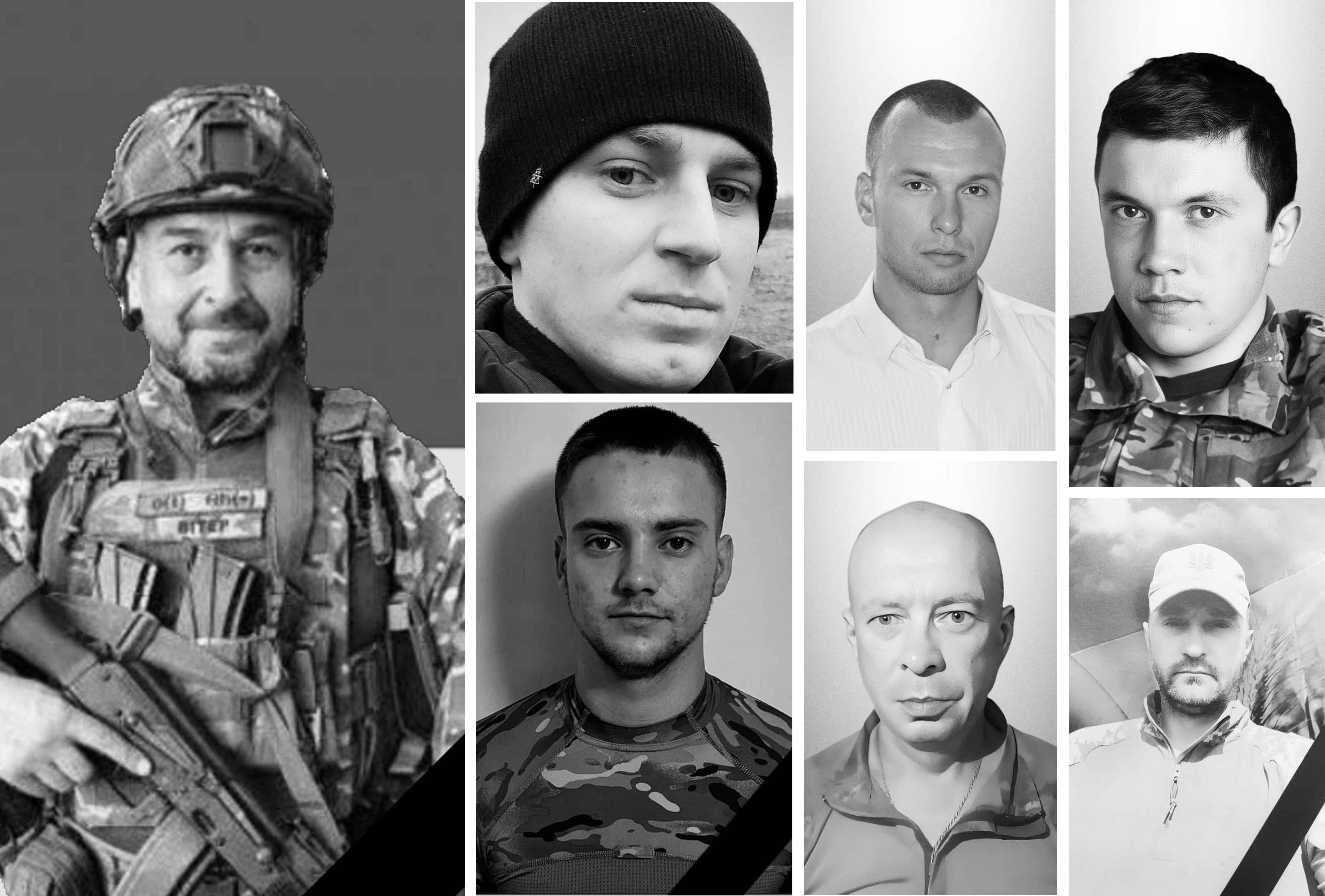 Загинули в боях за Батьківщину. Львівщина прощається зі сімома Героями