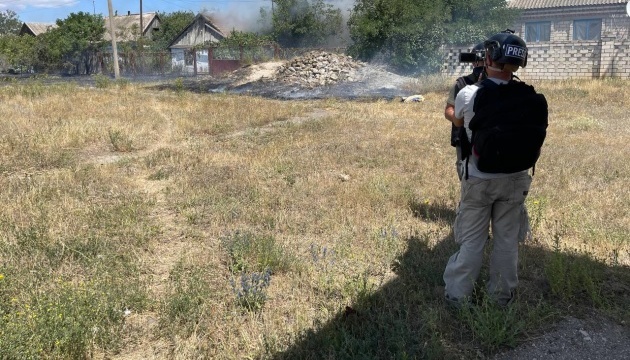 На Миколаївщині окупанти обстріляли португальських журналістів