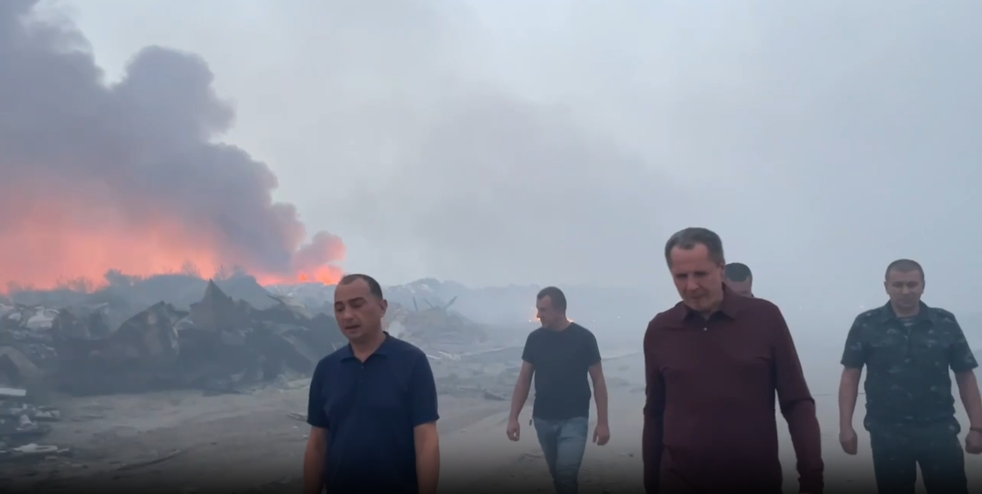 На Росії знову запалало. Пожежі охопили Воронезьку та Білгородську області