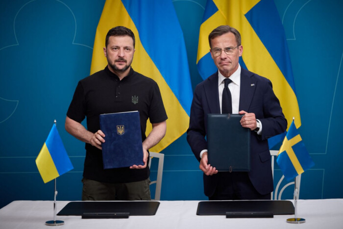 Україна і Швеція підписали безпекову угоду