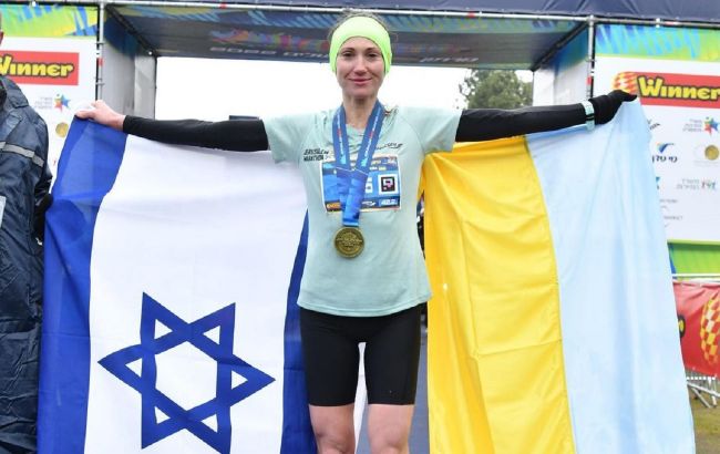Біженка з України перемогла у Єрусалимському марафоні