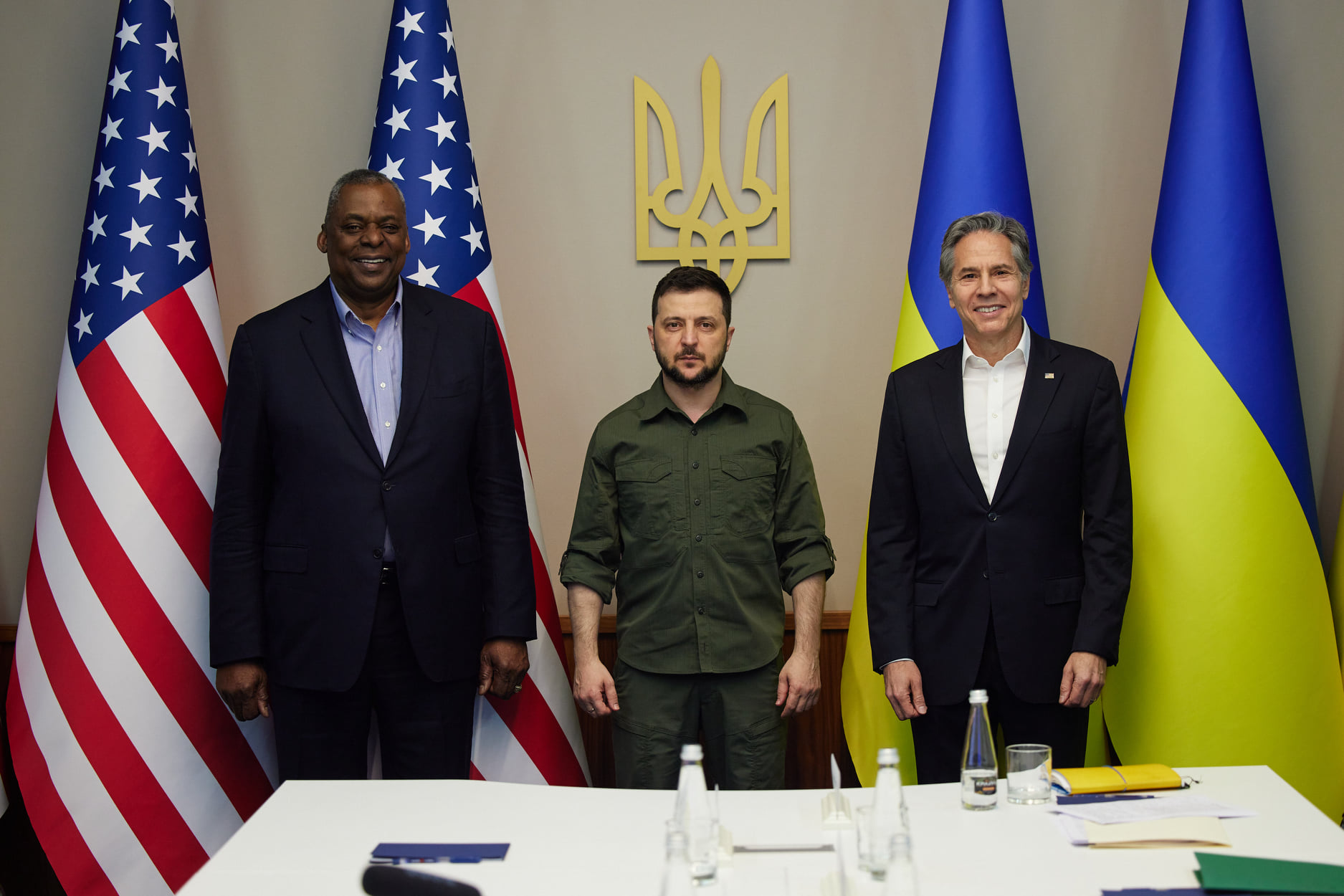 Зеленський провів зустріч із Блінкеном та Остіном