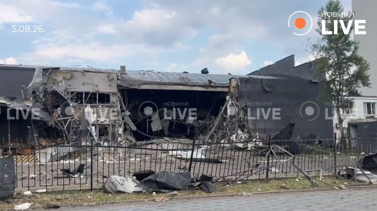 Знищення сортувального центру «Нової пошти» у Києві: як зараз виглядає поштове відділення