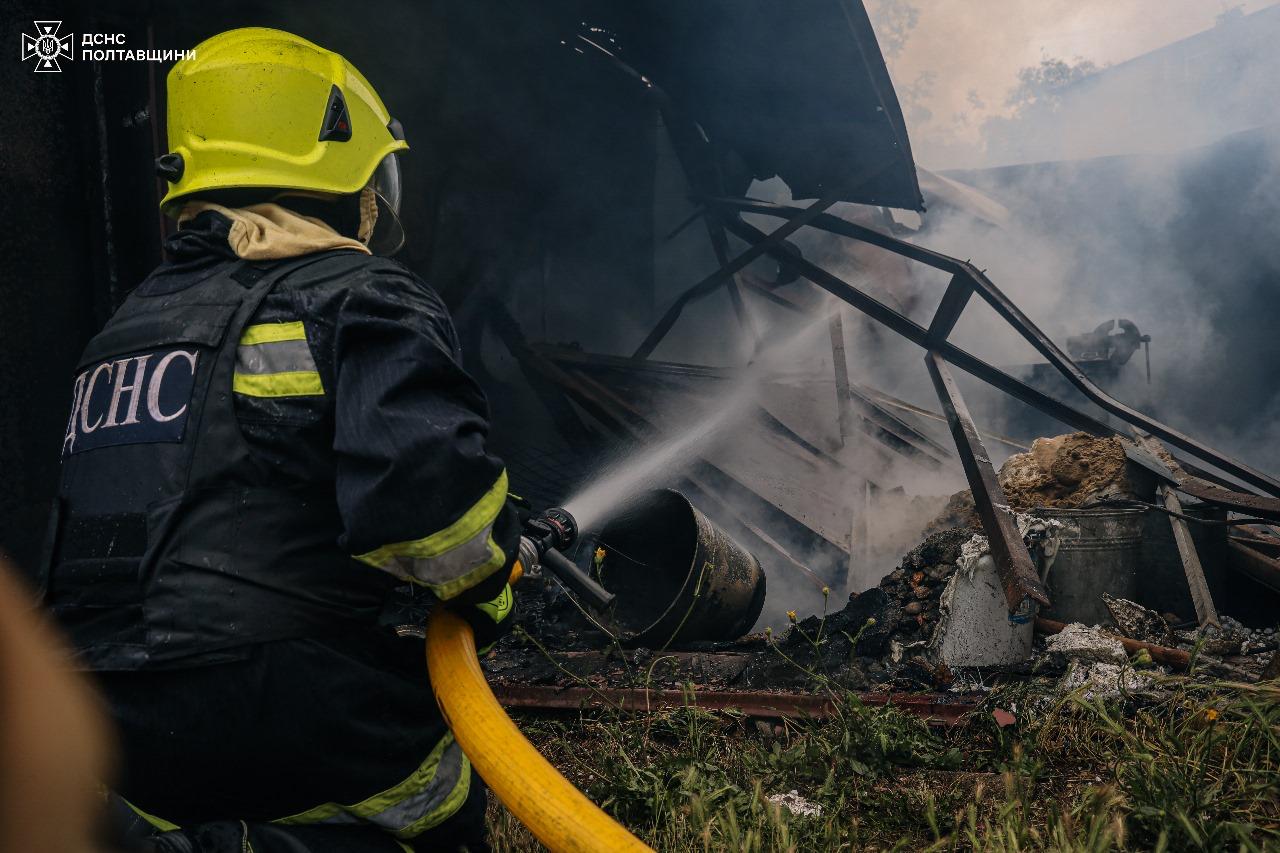 Ворожий удар по Полтавщині: правоохоронці встановили тип ракет