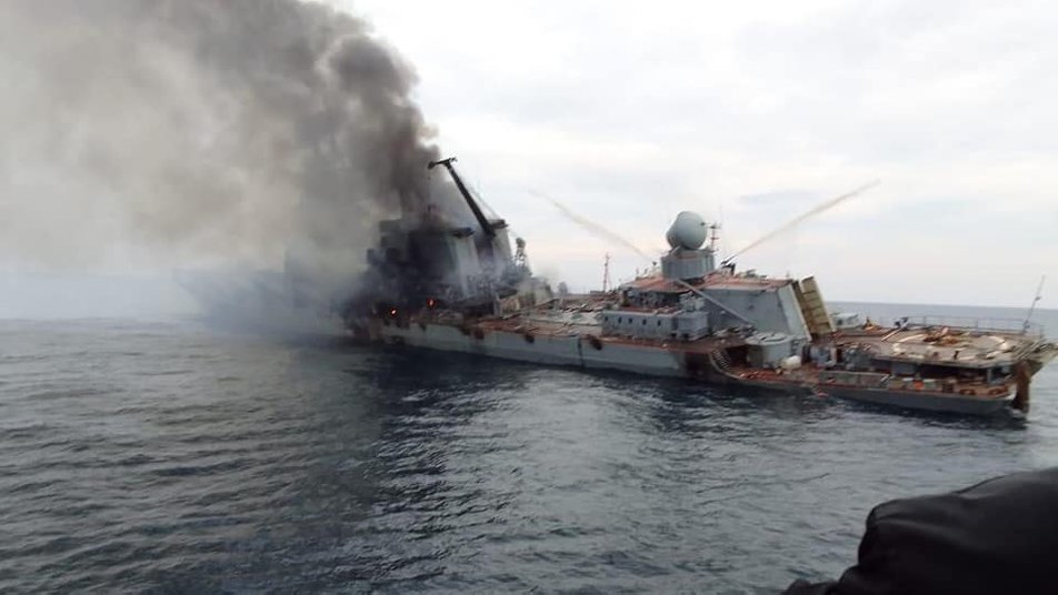 У Росії призначили нового командира затопленого крейсера «Москва»