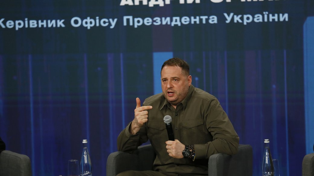 Єрмак допустив участь Росії у другому саміті миру