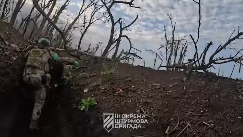 Українські штурмовики показали відео розгрому окупантів під Бахмутом
