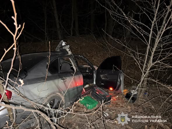 На Львівщині п’яний водій Subaru протаранив Audi: моторошні кадри