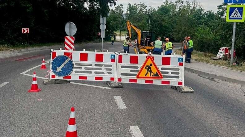 У Львові перекрили одну з вулиць через ремонт колектора