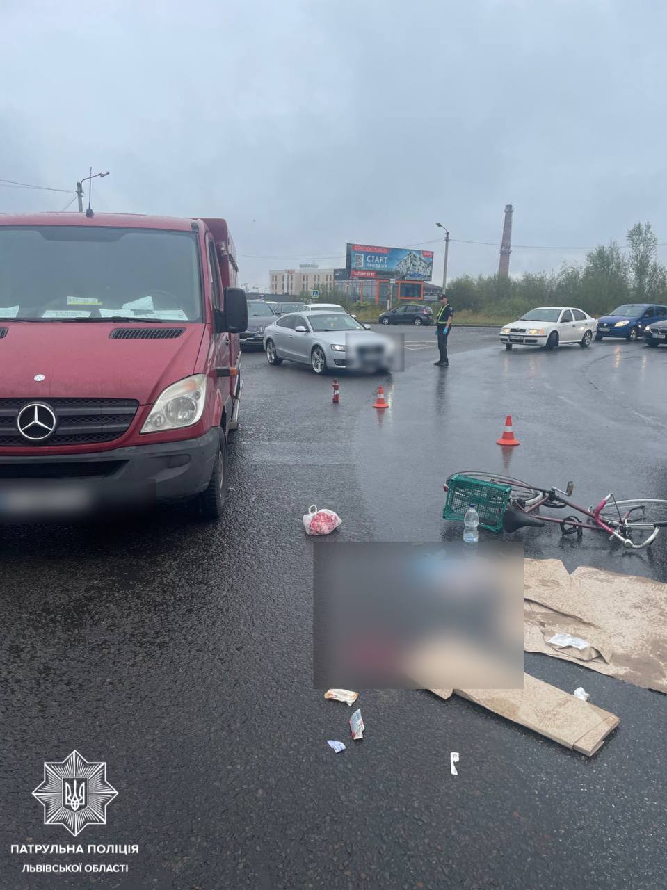 У Львові ДТП із потерпілими: рух ускладнений