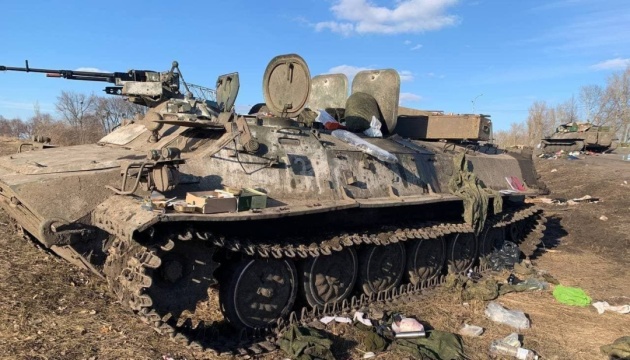 На Херсонщині повністю розгромили російську колону