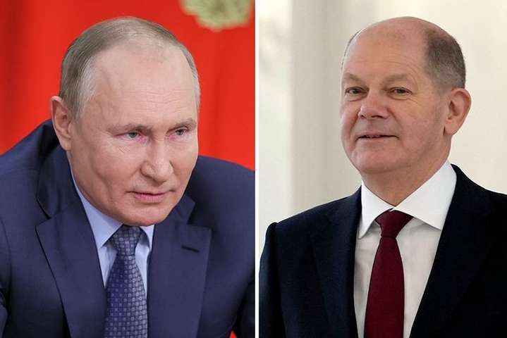 Канцлер Німеччини Шольц поїде до Путіна в Москву