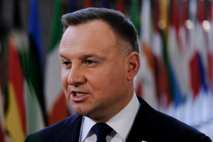 Президент Польщі звинуватив Білорусь у підтримці війни проти України