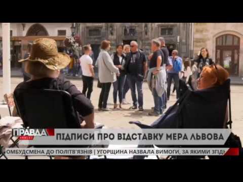 Активісти збирають підписи за відставку Садового