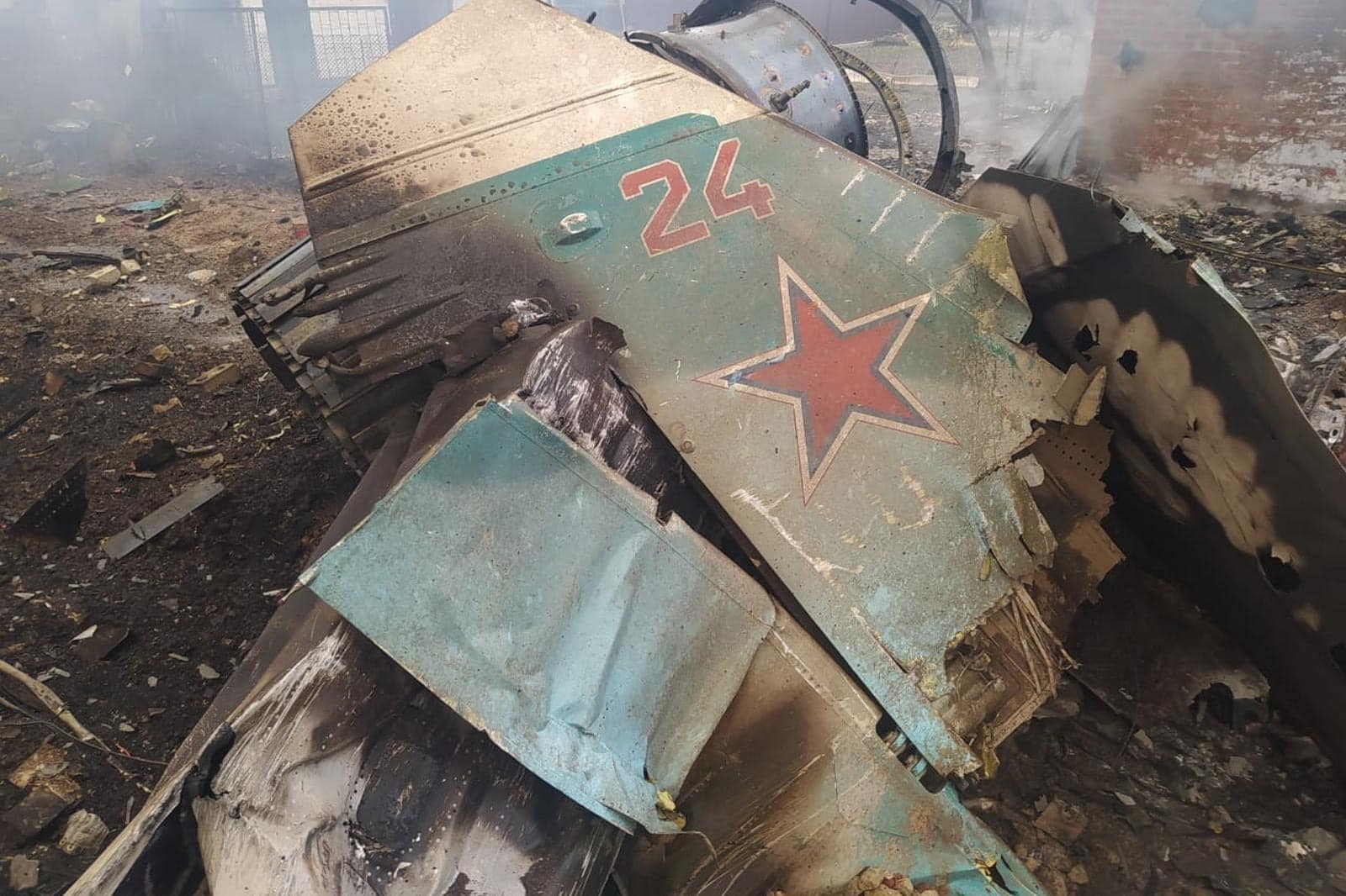 Українські військові збили ще один російський літак – Су-34