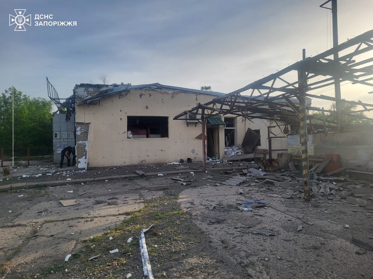 Росія обстріляла пожежників на Запоріжжі