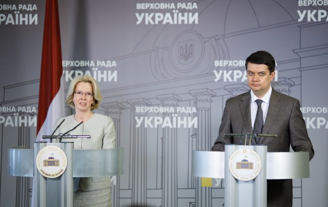 Дмитро Разумков і спікер Сейму Латвії сьогодні відвідають Донецьк