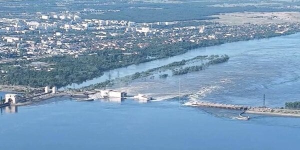 У США знайшли докази, що Росія підірвала дамбу Каховської ГЕС зісередини