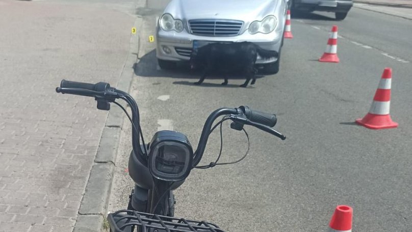 У Городку на Львівщині водій Mercedes збив 78-річного велосипедиста: деталі