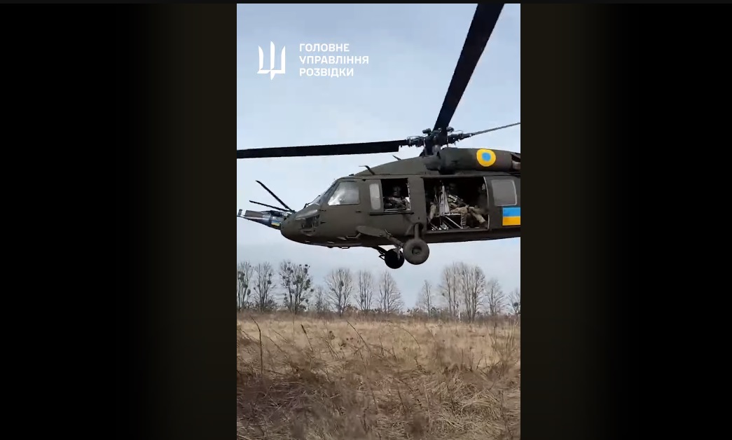 У ГУР спростували ворожий фейк про знищення українського гелікоптера Black Hawk