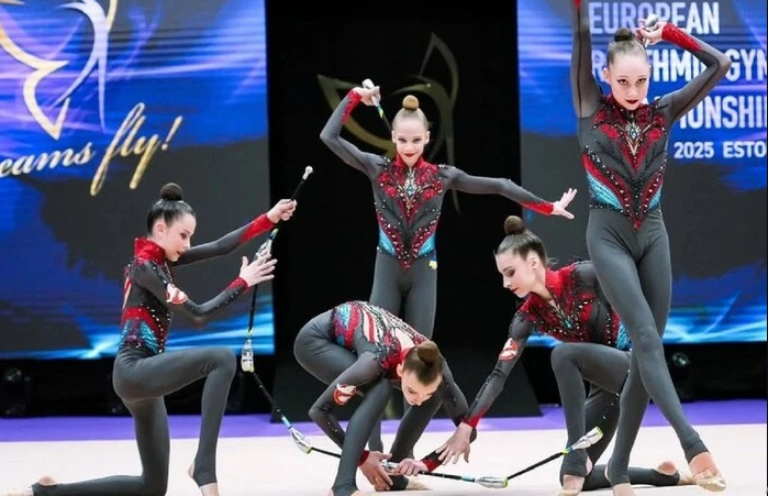 Українки здобули друге золото чемпіонату Європи з художньої гімнастики