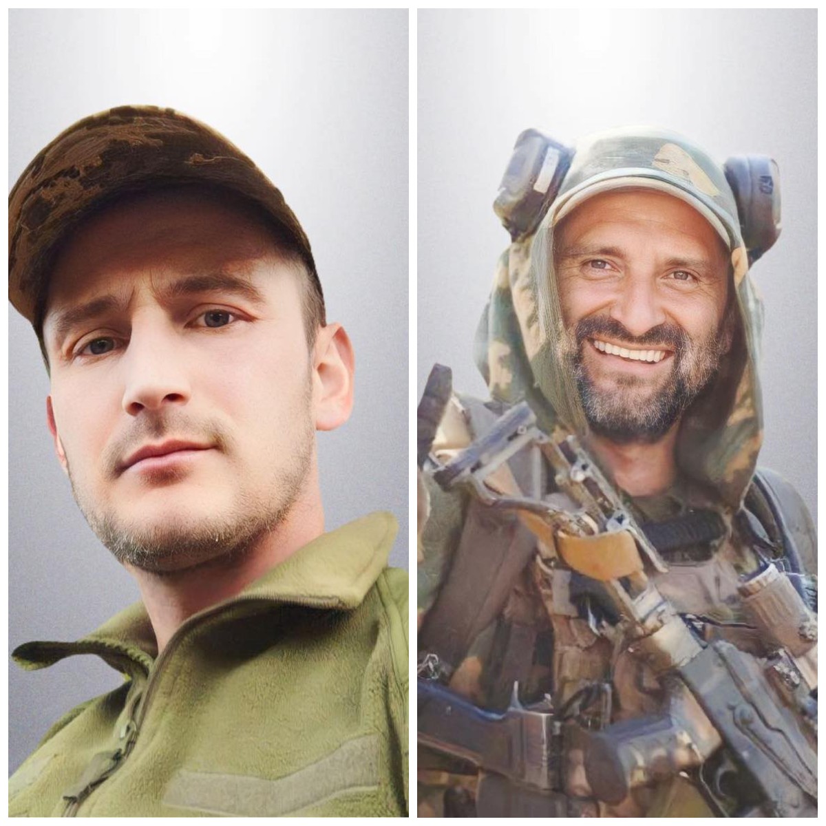 Добровольцями стали на захист України. Львів прощається з двома Героями