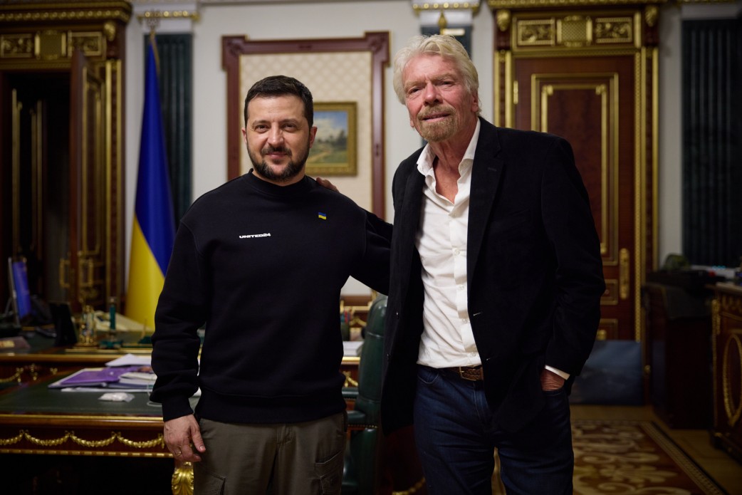 Зеленський зустрівся з британським мільярдером